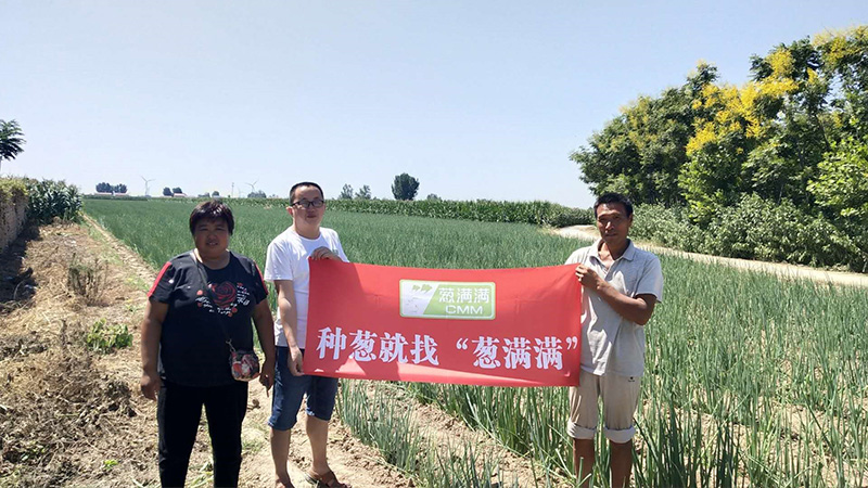 蔥滿滿農技人員深入田間地頭搞服務